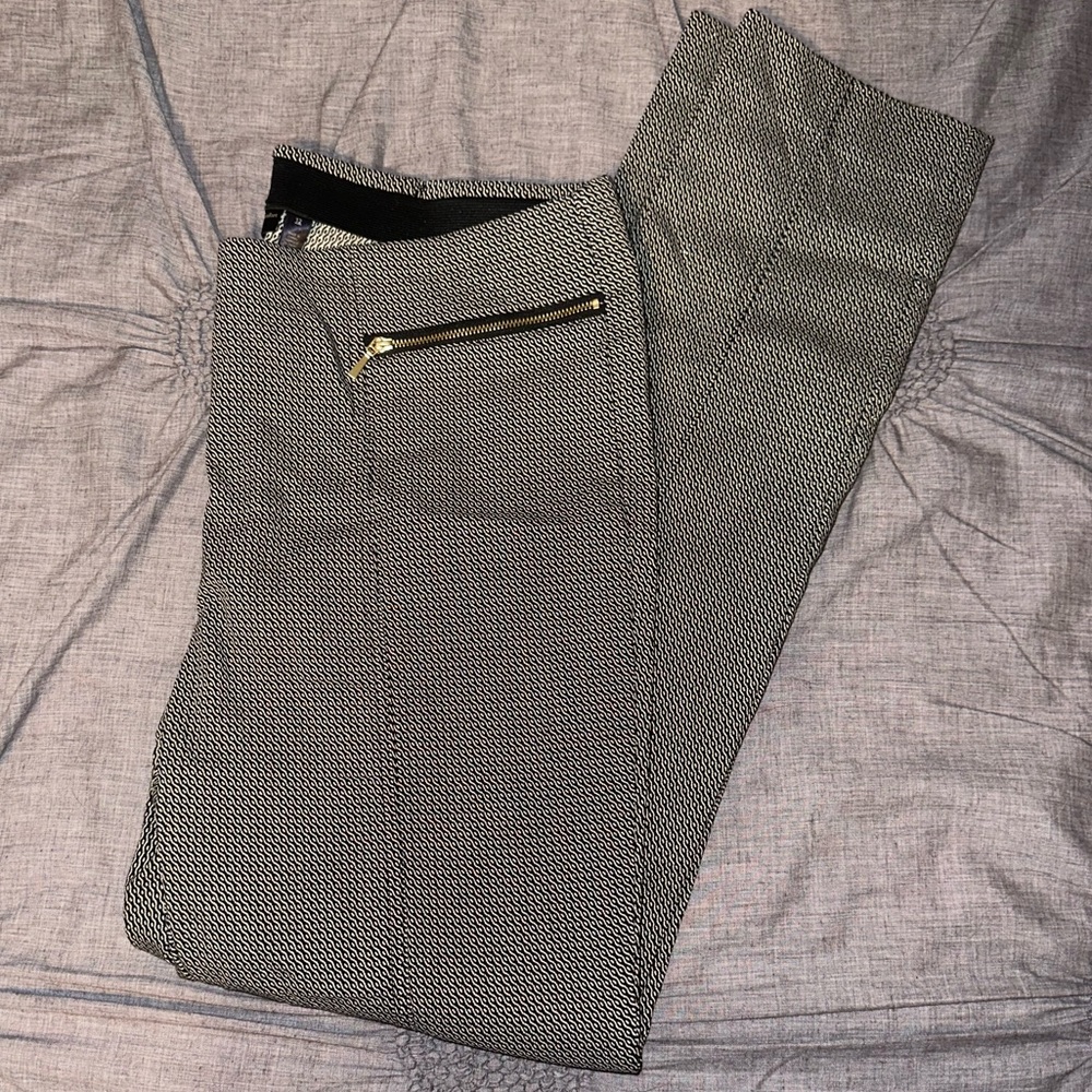 Printed dress pants